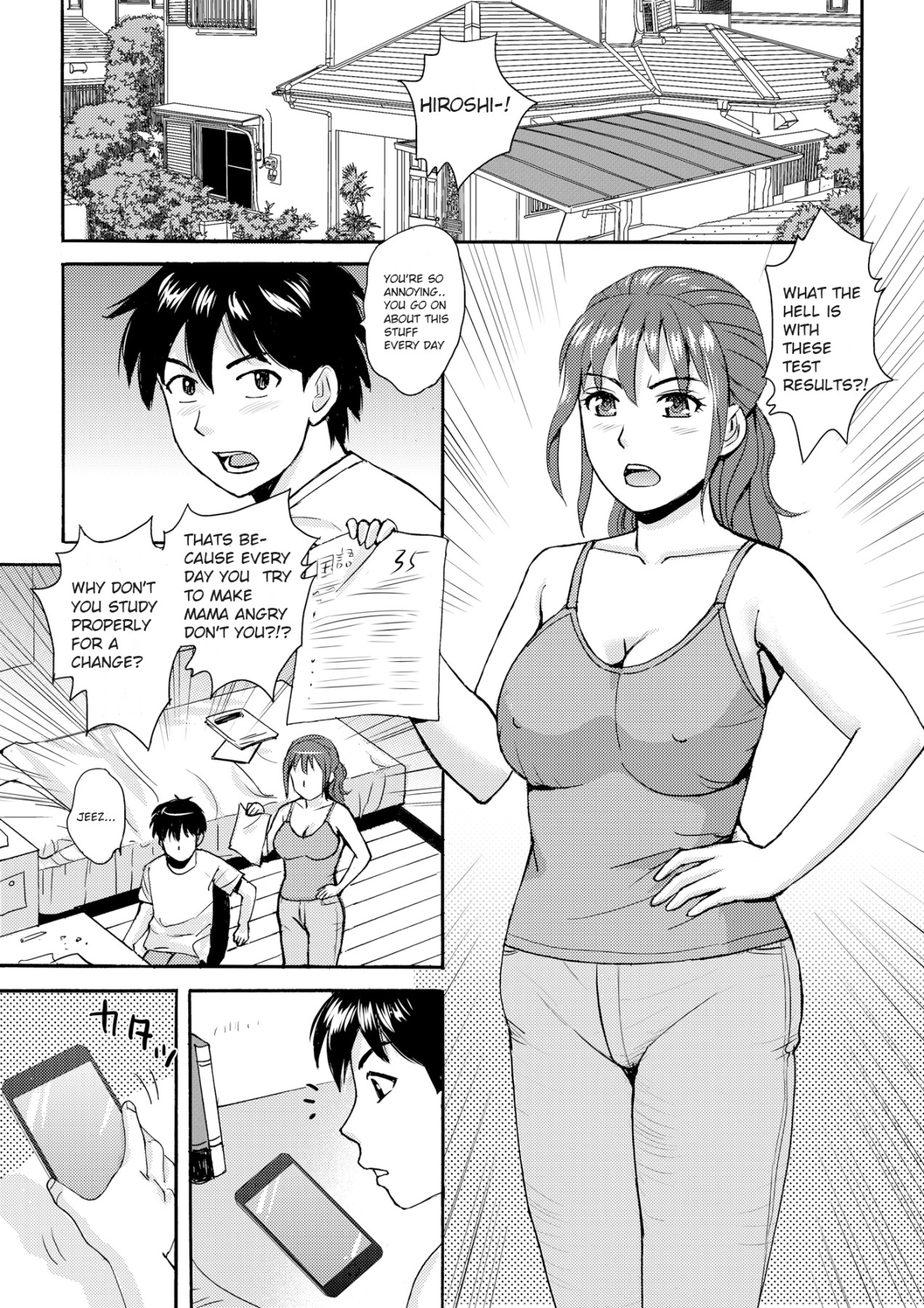 Hentai Manga Comic-Mama, Sensei and Me-Read-3